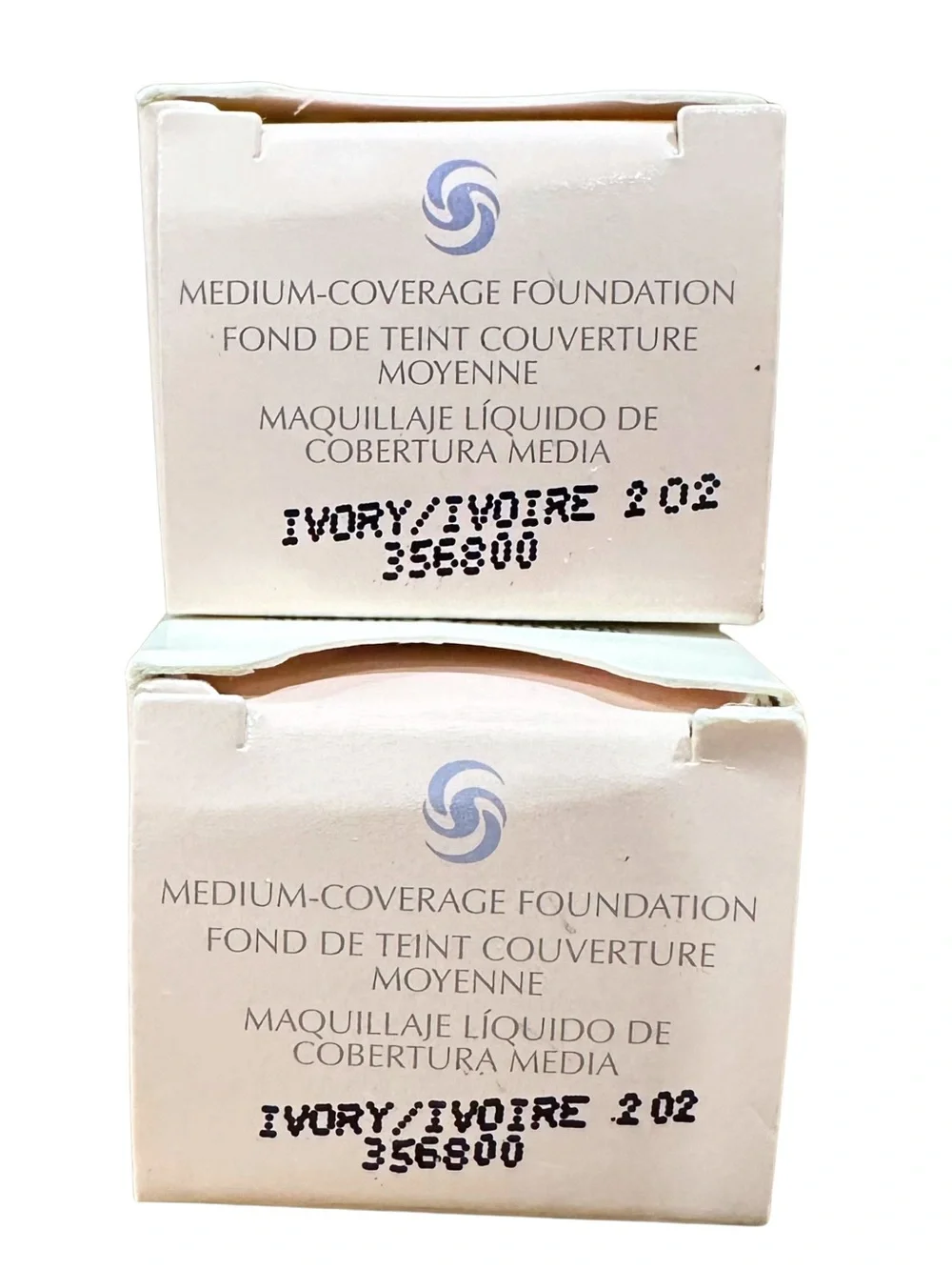 NIB Mary Kay Medium Coverage Liquid Foundation Ivory 202 356800 Lot of 2